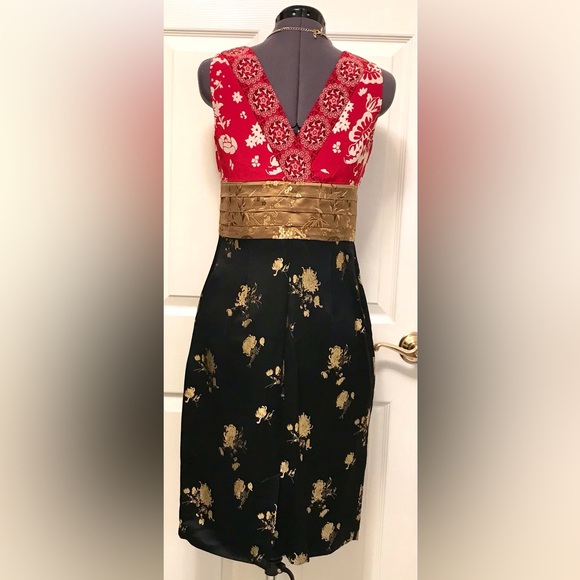 Phoebe Couture Asian Inspired Dress - Picture 9 of 16
